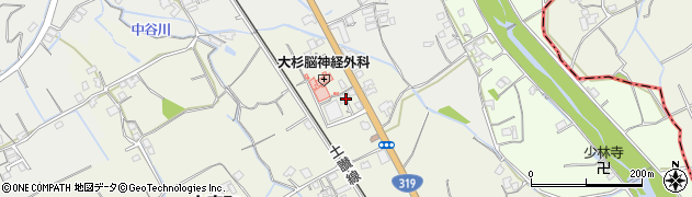 香川県善通寺市大麻町2062周辺の地図