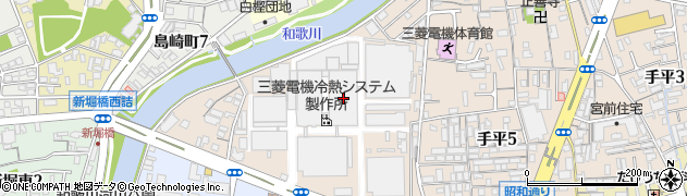三菱電機エンジニアリング株式会社　労動組合和歌山分会周辺の地図