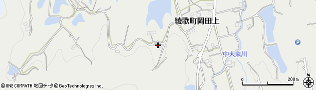 香川県丸亀市綾歌町岡田上2918周辺の地図