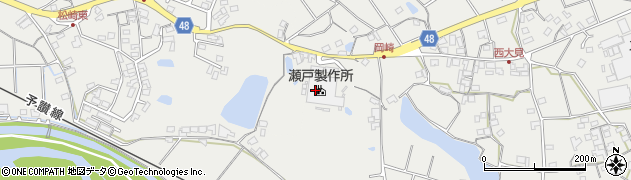 株式会社瀬戸製作所　四国工場周辺の地図