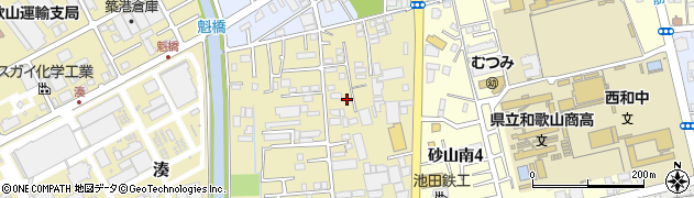和歌山県和歌山市湊557-11周辺の地図
