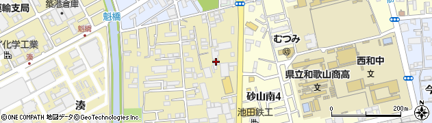 和歌山県和歌山市湊576-5周辺の地図