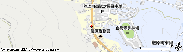 長崎県対馬市厳原町桟原周辺の地図