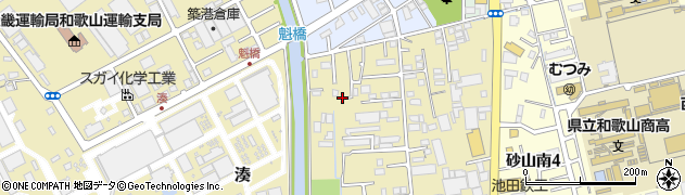 和歌山県和歌山市湊538-7周辺の地図