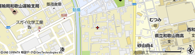 和歌山県和歌山市湊583-12周辺の地図