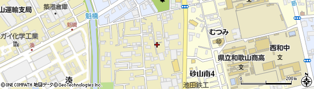 和歌山県和歌山市湊557周辺の地図