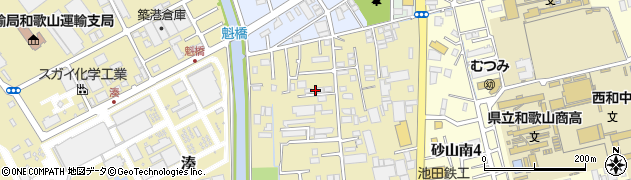 和歌山県和歌山市湊583周辺の地図