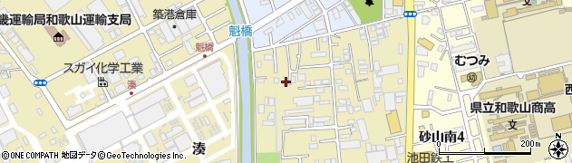 和歌山県和歌山市湊538-32周辺の地図