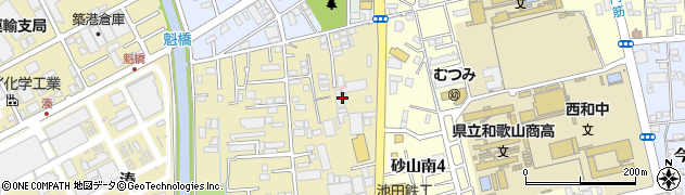 和歌山県和歌山市湊576-13周辺の地図