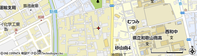 和歌山県和歌山市湊557-18周辺の地図