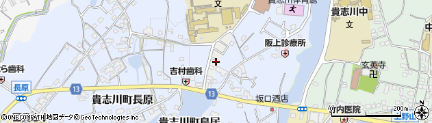 和歌山県紀の川市貴志川町鳥居161周辺の地図