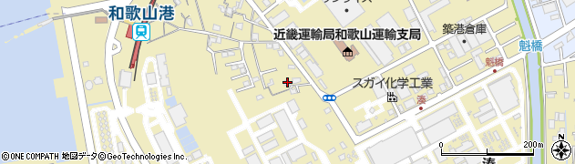 和歌山県和歌山市湊1261-2周辺の地図