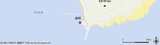 曲崎周辺の地図