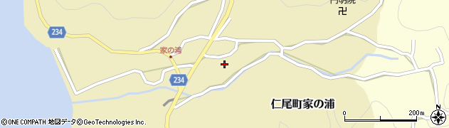 香川県三豊市仁尾町家の浦64周辺の地図