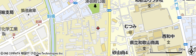 和歌山県和歌山市湊593周辺の地図