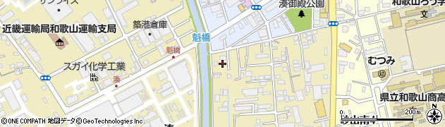 和歌山県和歌山市湊535-3周辺の地図