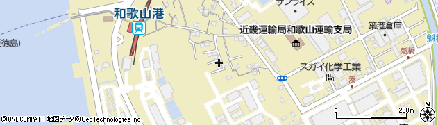 和歌山県和歌山市湊1323-27周辺の地図