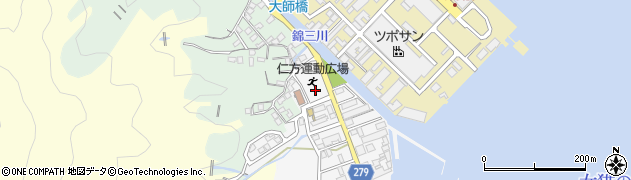 広島県呉市仁方皆実町1周辺の地図