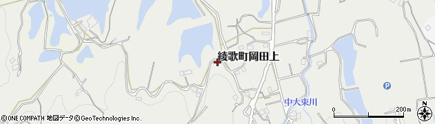香川県丸亀市綾歌町岡田上2908周辺の地図