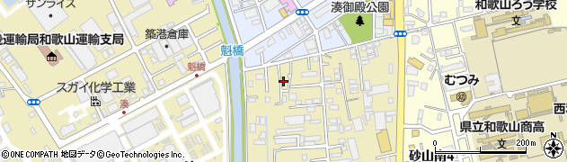 和歌山県和歌山市湊538-45周辺の地図