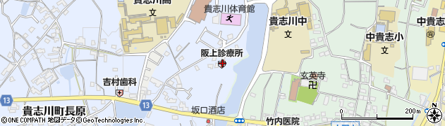 阪上診療所周辺の地図
