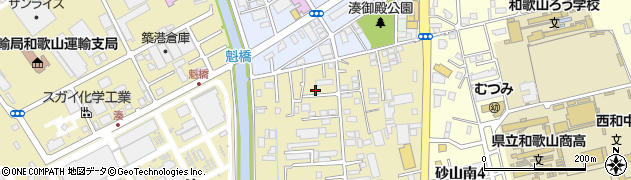 和歌山県和歌山市湊584-40周辺の地図