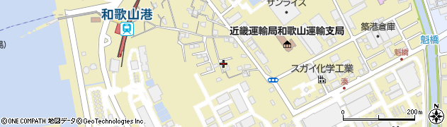 和歌山県和歌山市湊1324-5周辺の地図