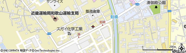 和歌山県和歌山市湊1115周辺の地図
