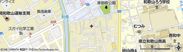 和歌山県和歌山市湊584-41周辺の地図