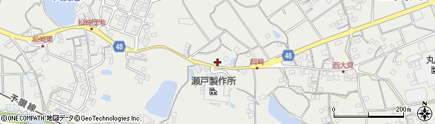 香川県三豊市三野町大見2039周辺の地図