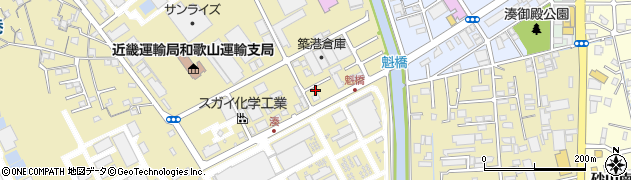 和歌山県和歌山市湊1115-44周辺の地図