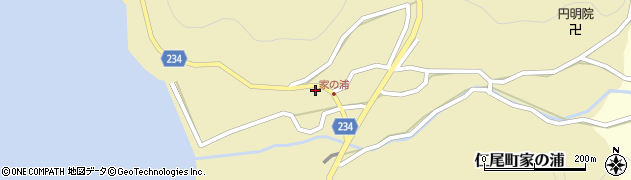 香川県三豊市仁尾町家の浦218周辺の地図