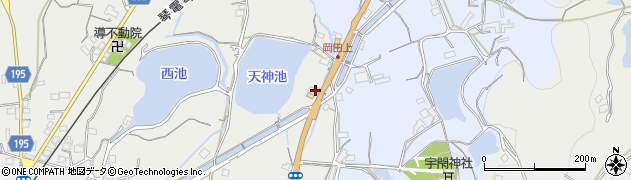 香川県丸亀市綾歌町岡田上1902周辺の地図