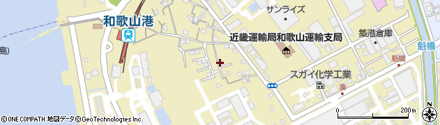 和歌山県和歌山市湊1317周辺の地図