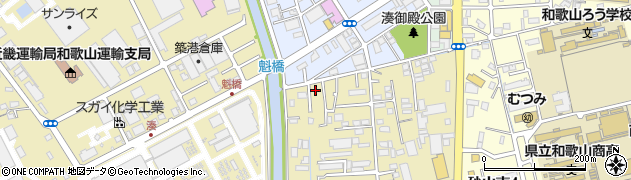 和歌山県和歌山市湊536-7周辺の地図