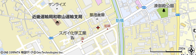 和歌山県和歌山市湊1115-46周辺の地図