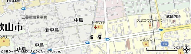 ヒダカヤ＆業務スーパー神前店周辺の地図