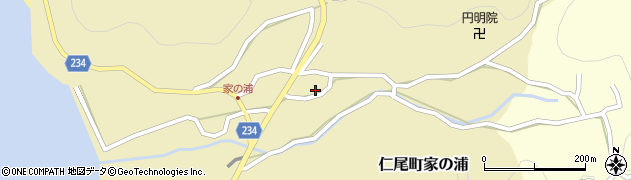 香川県三豊市仁尾町家の浦69周辺の地図