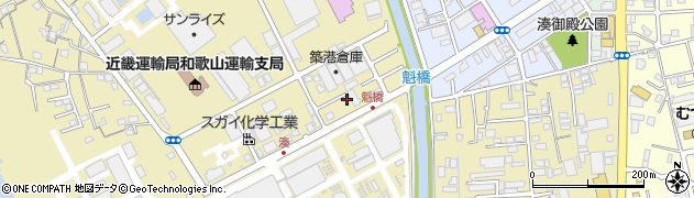 和歌山県和歌山市湊1115-48周辺の地図