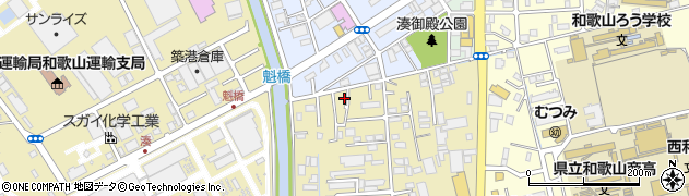 和歌山県和歌山市湊540-6周辺の地図