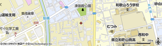 和歌山県和歌山市湊591-4周辺の地図