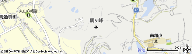 鶴ケ峰周辺の地図