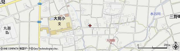 香川県三豊市三野町大見5564周辺の地図