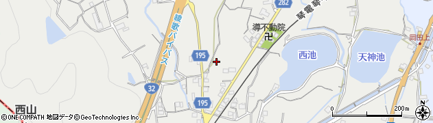 香川県丸亀市綾歌町岡田上1123周辺の地図