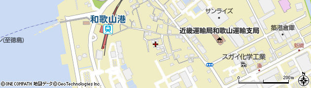 和歌山県和歌山市湊1318-12周辺の地図