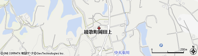 香川県丸亀市綾歌町岡田上2573周辺の地図