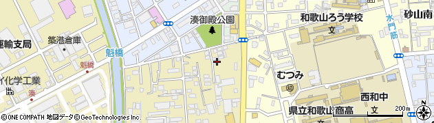 和歌山県和歌山市湊591周辺の地図