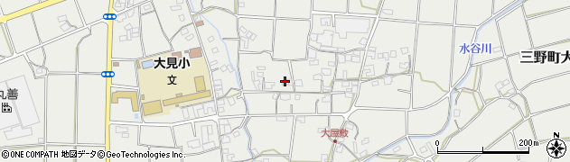 香川県三豊市三野町大見5568周辺の地図