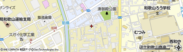 和歌山県和歌山市湊584-16周辺の地図