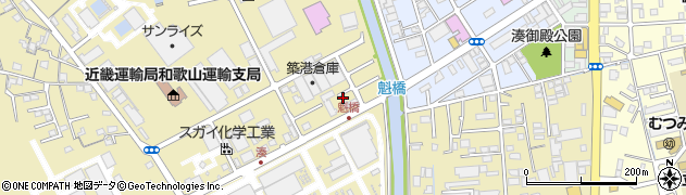 和歌山県和歌山市湊1115-85周辺の地図